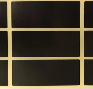 Grand - Noir 30 x 78mm Code Couleur Rectangles/Dossier/Dossier/Étiquettes - Bild 1 von 17