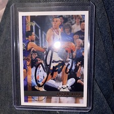 jason kidd autograph Hand signed card