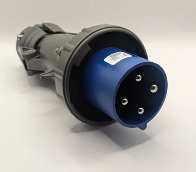 Pass & Seymour PS460P9-W Connector Plug Water Tight 60A 250VAC 4W 3P DELTA - Image 1 of 4