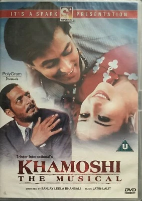 Khamoshi - *Salman Khan *Nana Patekar *Manisha Koirala Bollywood DVD - Image 1 of 2