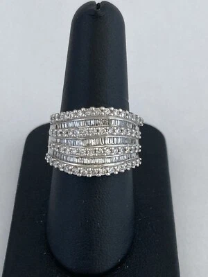 Anillo de varias filas de diamantes EFFY® Collection EFFY Foto 1 de 4