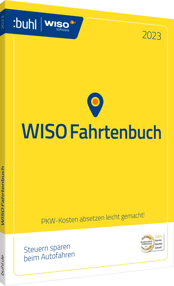WISO Fahrtenbuch 2023  Download Code ESD - Bild 1 von 1