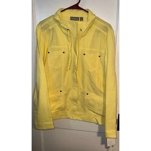 Croft & Barrow yellow jacket NWT - Picture 1 of 4