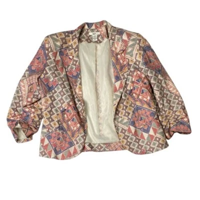 Blazer Bar III estampado tribal - talla XL Foto 1 de 4