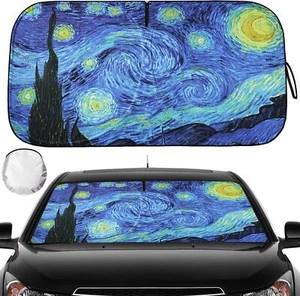 Windshield Sun Shade - Ultimate Sun Protection for Car, Truck, SUV, MPV - Picture 1 of 6