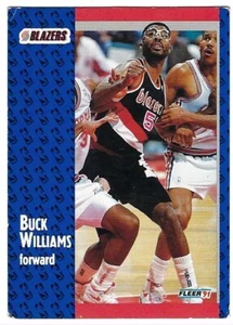 1991 Fleer Basketball #S-115 (Tony's Pizza)-Buck Williams-Portland Trailblazers - Picture 1 of 2