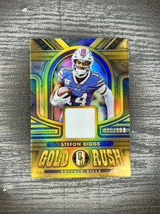 2023 Panini Gold Standard Gold Rush Stefon Diggs Patch /299 Buffalo Bills GR-SD