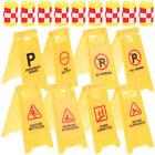 Child's Play Safety: 16Pcs Folding Caution Signs Floor Toy Set for Kids