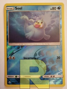 Seel Stainless Steel 44/214 Reverse Holo Pokemon Italian - Picture 1 of 1