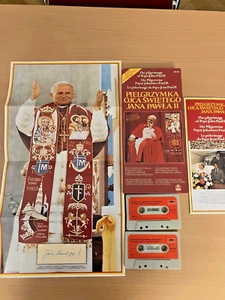 Pilgerreise Papst Johannes Paul II MC + sign Poster (Druck) Jana Pawla II pope - Picture 1 of 11
