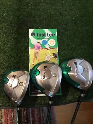 Juego de 4 varillas híbridas Warrior Custom Golf TE 5-7 maderas y grafito Foto 1 de 4