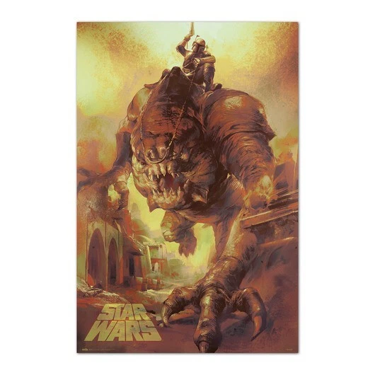 Poster STAR WARS - Rancor Ride - Boba Fett 61x91,5cm 59877 ge
