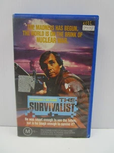 The Survivalist, Steve Railsback, VHS Tape, Vintage Video, Movie M15+, RARE - Foto 1 di 4