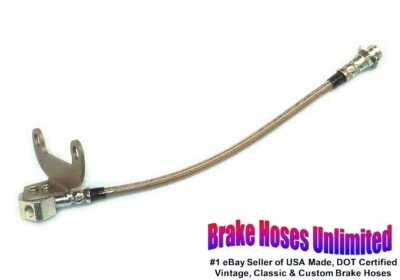 MANGUERA FRENO TRASERA INOX FORD RANCHERO 1975 1976 1977 1978 1979 Foto 1 de 2