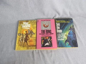SET BESTEHEND AUS 3 PIERS ANTHONY TASCHENBÜCHERN DER RING - SOS DAS SEIL - VAR DER STOCK - Bild 1 von 5