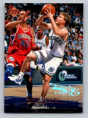 1995 Upper Deck Electric Court #32 Scott Brooks Electric Court NM/MT - Image 1 of 2