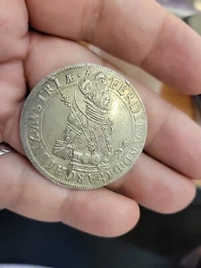 1564-95 Austria Ferdinand II Duke of Tyrol Taler Thaler Dav 8097 PeteGreekbxx575 - Picture 1 of 8