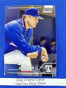 2022 #23 Nolan Ryan Topps Stadium Club cromado béisbol Texas Rangers - Imagen 1 de 2