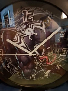 Marvel Venom Wanduhr Analog Display Spider-Man Neu - Bild 1 von 7