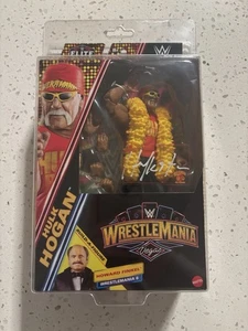 WWE Elite Collection Hulk Hogan signierte WrestleMania Actionfigur - Bild 1 von 3