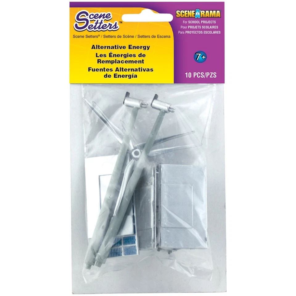 WOODLAND SCENICS SP4448 Scene Setters Alternative Energy Bagged WOOX4448 - Image 1 of 1