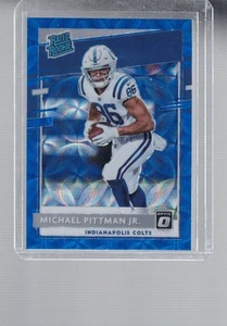 2020 Panini Donruss Optic - Rated Rookies Michael Pittman Jr. #172 Blue Scope - Picture 1 of 2