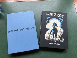 Folio Society Black Beauty by Anna Sewell Hardcover w/Slipcase Very Good Cond - Picture 1 of 6