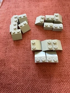 Lego 3039 hellbläulich grau 2x2 Schräge 45 Dachziegelschräge - 15 Teile - Bild 1 von 3