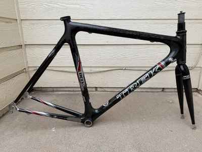 Cuadro Trek 5200 58 cm OCLV 120 carbono. MUY LIMPIO. Sin astillas para vainas/para asientos Foto 1 de 4