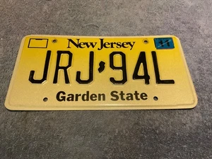 New Jersey License Plate 2002 Garden State JRJ-94L - Picture 1 of 1