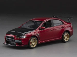 Sunstar 29351 1/43 Mitsubishi Lancer Evolution X Rosso Metallico Modellino Auto - Foto 1 di 6