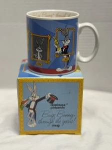 Bugs Bunny Mug Applause 1989 Through The Years 50th 1940-90Warner Brother’s NEW - Picture 1 of 12