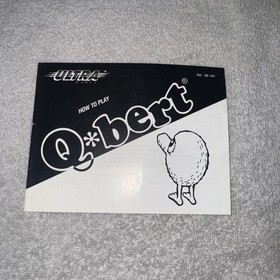 Q*bert MANUAL ONLY (Nintendo Entertainment System, 1989) NES Instruction Booklet