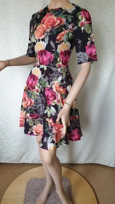 SIZE-10, ASOS High / Low Rose Dress. - image 1 of 4