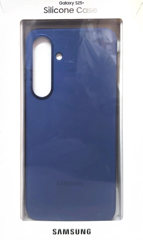 E4. Samsung Galaxy S25 Silicone Case - Blue