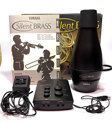 YAMAHA SB3 Silent Brass French Horn Practice Mute System Testado Envio do Japão - Imagem 1 de 4