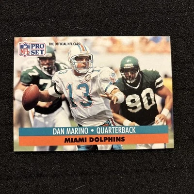 1991 Pro Set Mobil FACT - Dan Marino #210 - Image 1 of 2