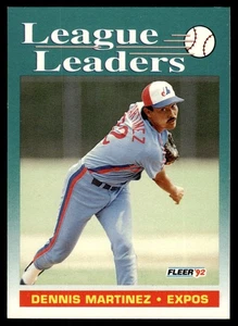 1992 Fleer Dennis Martinez Montreal Expos #695 - Picture 1 of 2