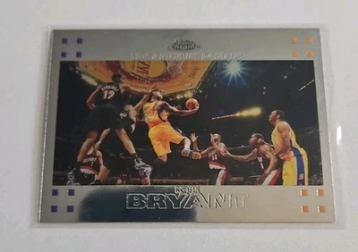 2007-08 Topps Chrome #24 Kobe Bryant LAKERS  - Image 1 of 2