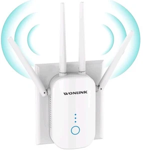 Wonlink WiFi Extender Booster, WiFi Booster 1200Mbps WiFi Extender Repeater - Afbeelding 1 van 9
