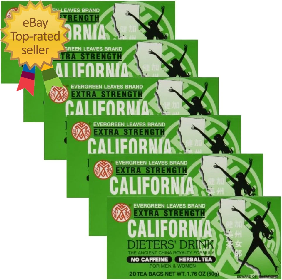California Dieter'S Drink té extra fuerte 20 unidades (paquete de 6) Foto 1 de 1