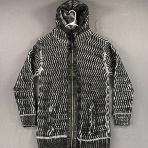 Suéter LCR Edición Negra Para Hombres 6XL Tejido con Capucha Cremallera Completa Forrado de Piel Sintética - Imagen 1 de 16