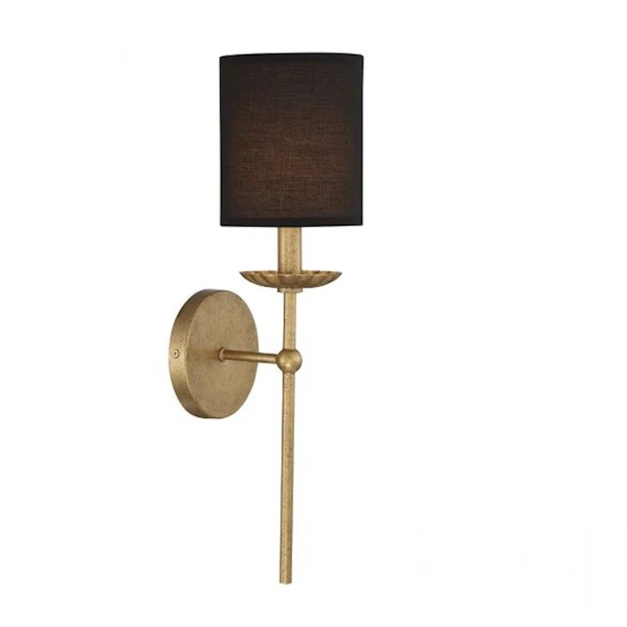 Aplique de pared Savoy House 1 luz 19", oro verdadero - M90079TG Foto 1 de 1