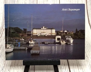 Hotel Chequamegon Lake Superior Ashland Wisconsin WI Postcard - Picture 1 of 4
