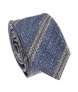 Corbata estrecha de lana y seda Geoff Nicholson - Imagen 1 de 3