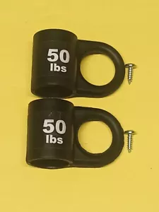 2X Bowflex 50LB Power Rod End Caps With Screws Brand New. FREE SHIPPING - Picture 1 of 3