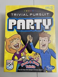 Hasbro Trivial Pursuit Party Fast & Fun Trivia Game - New in Box and Sealed - Picture 1 of 7