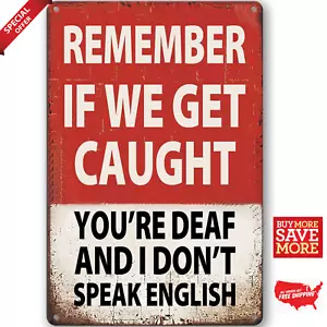 Bar Sign Man Cave Garage Decor Vintage Metal Tin Signs, Funny Bar Rules Sign - Picture 1 of 8