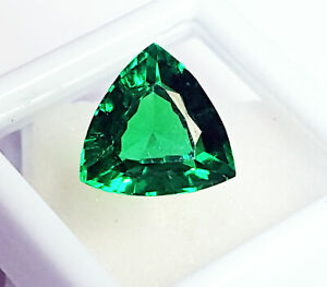 Loose Gemstone 8 to 10 Ct Certified Lab-Created Green Garnet With Free Shipping