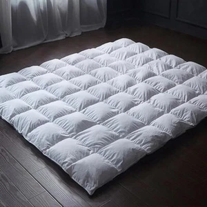 White 100% Goose Down Comforter Warmth Duvet Quilt Winter All Season All Size - Picture 1 of 16